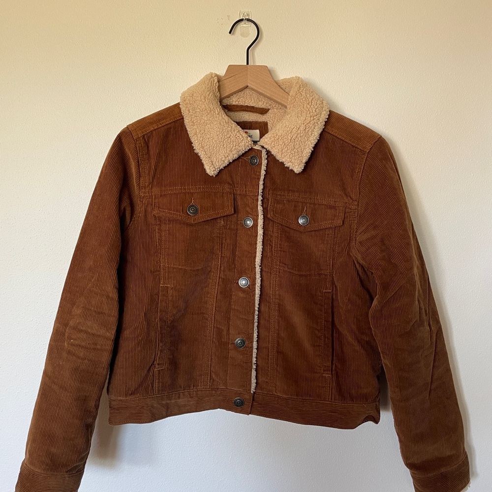 Marine Layer: Corduroy Sherpa-Lined Jacket